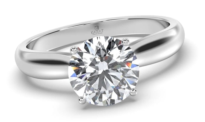Як вибрати ідеальну каблучку за заручини 4 color ring white