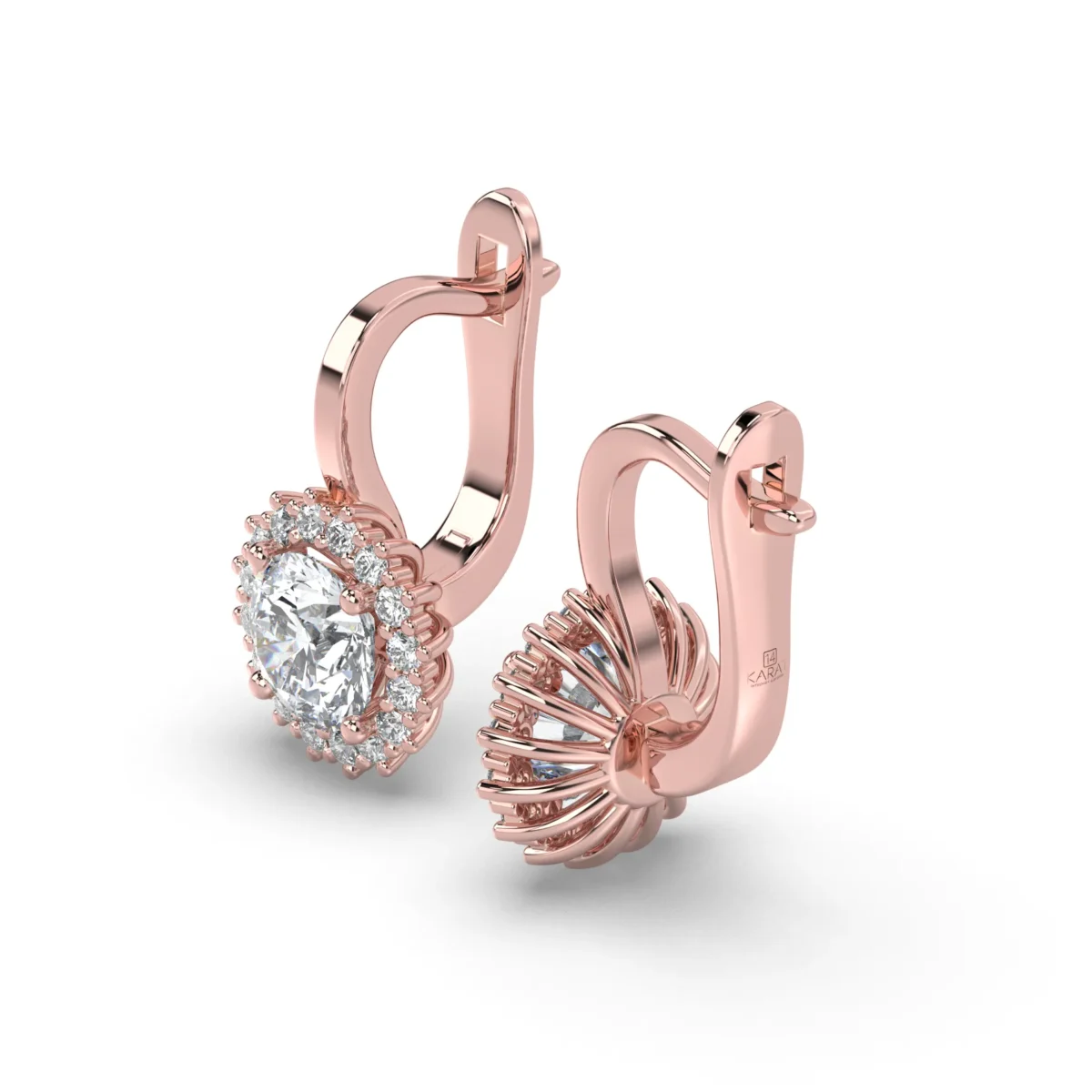 earrings halo .16701 result