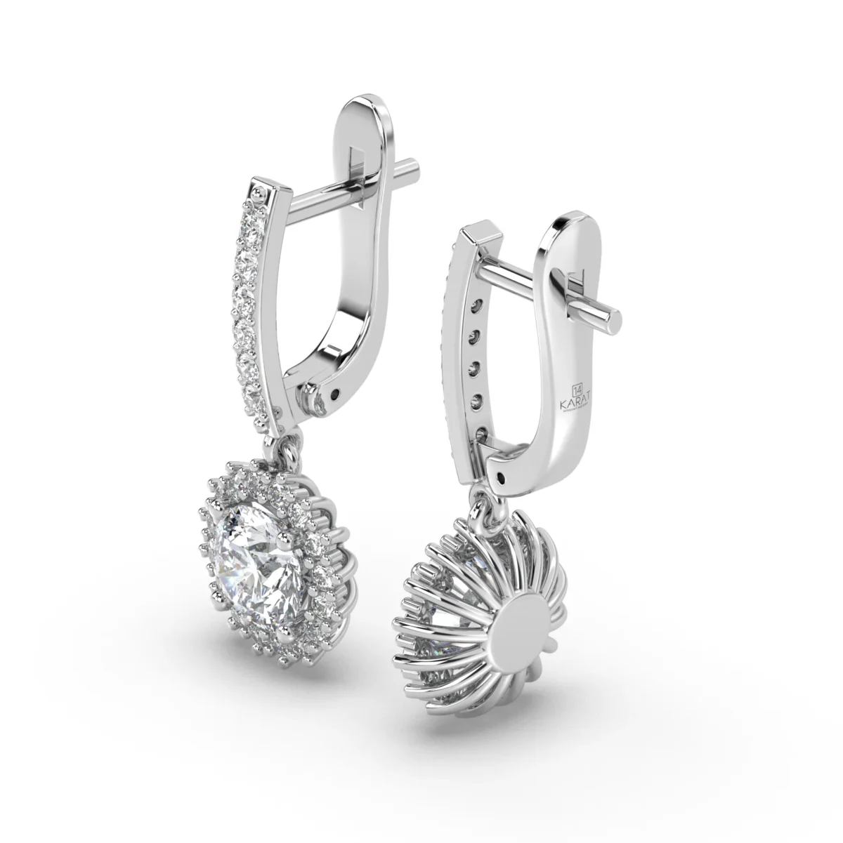 earrings halo.19811 result
