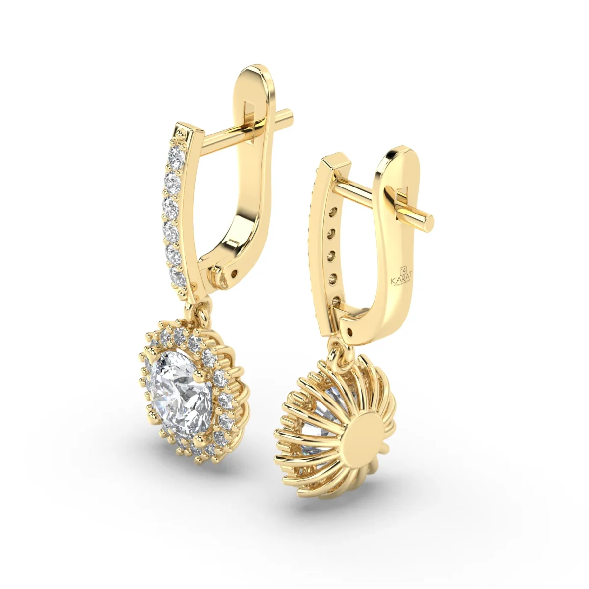 earrings halo.19813 result