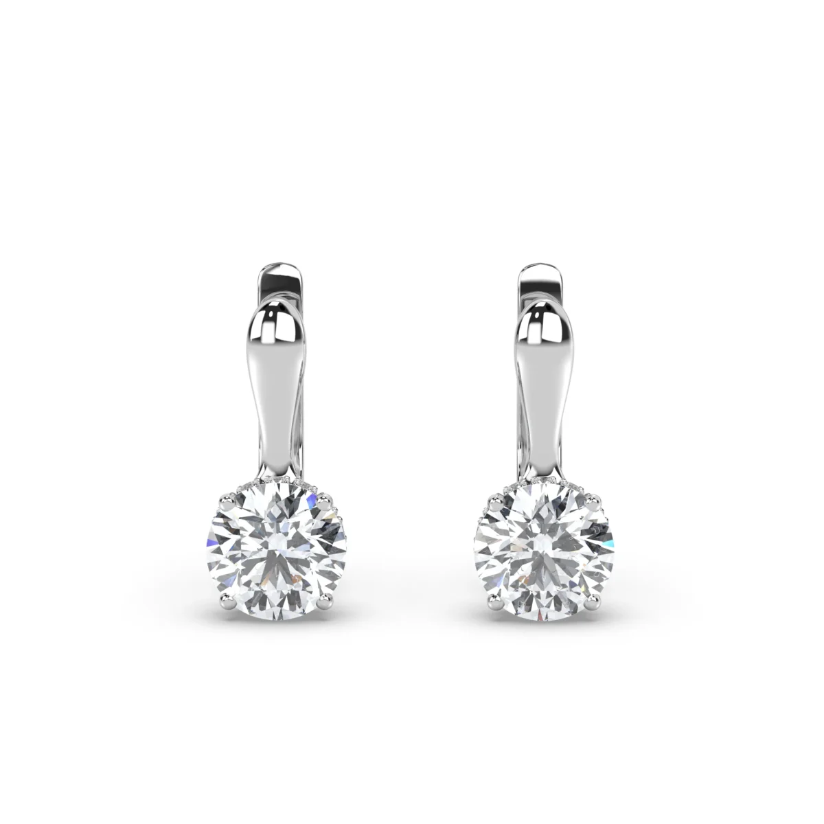 earrings hidden halo 7.5 mm.17326 result 1
