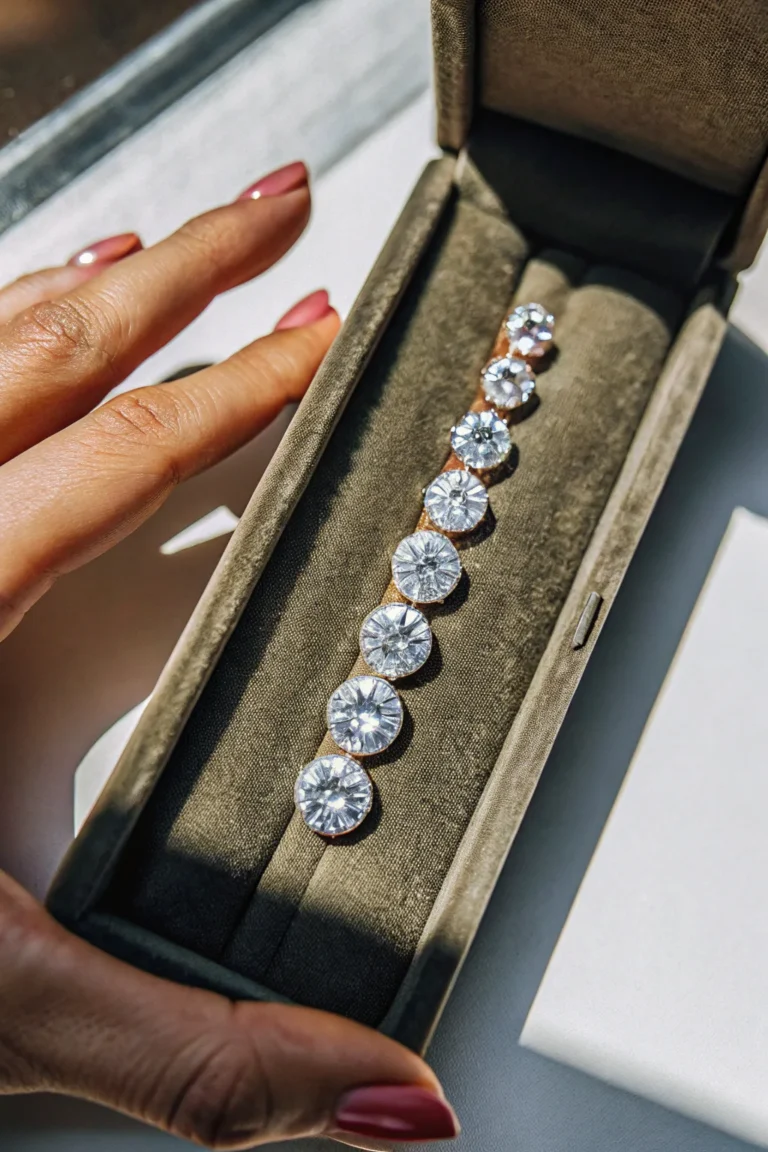 Як вибрати ідеальну каблучку за заручини 12 product photography of diamond size comparison on result