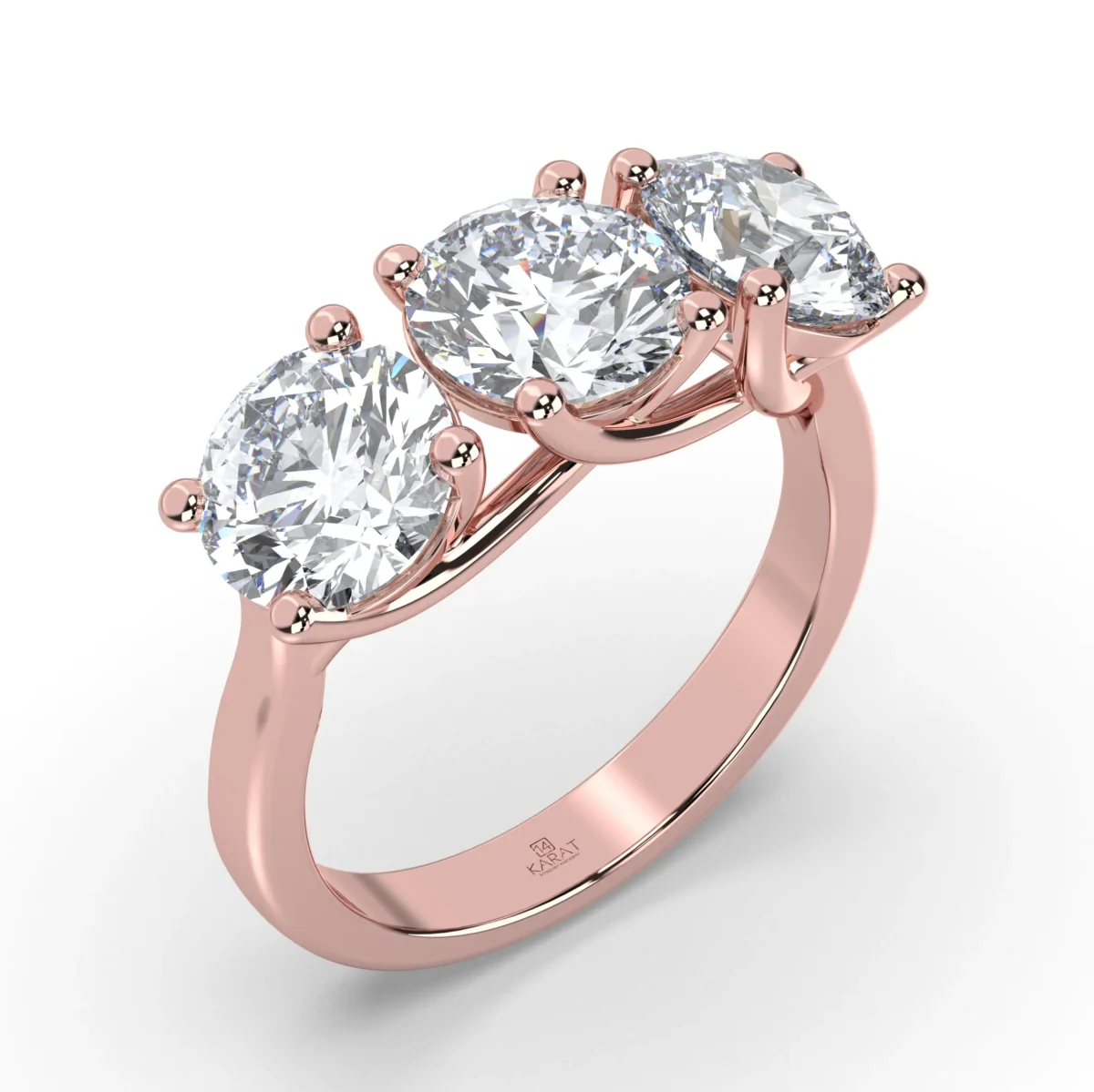 ring 3 stone round 15 ct.434 result