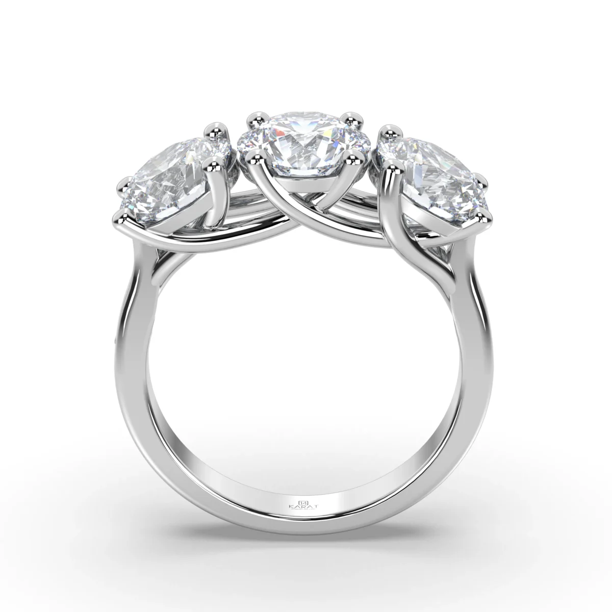 ring 3 stone round 15 ct.436 result