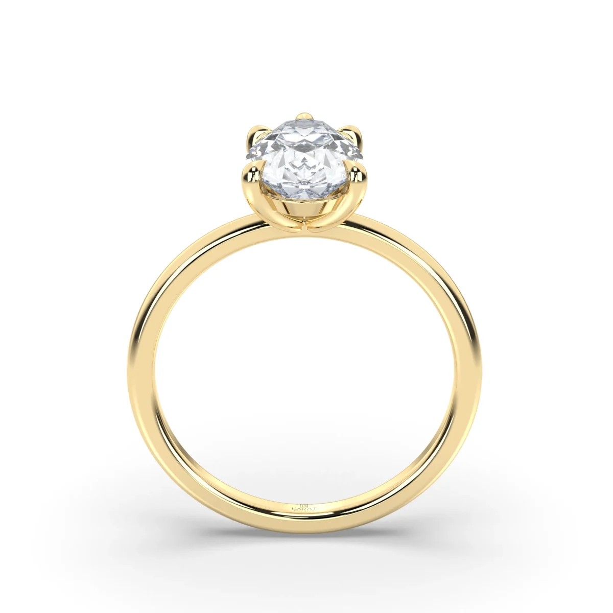 ring pear solutaire.481 result