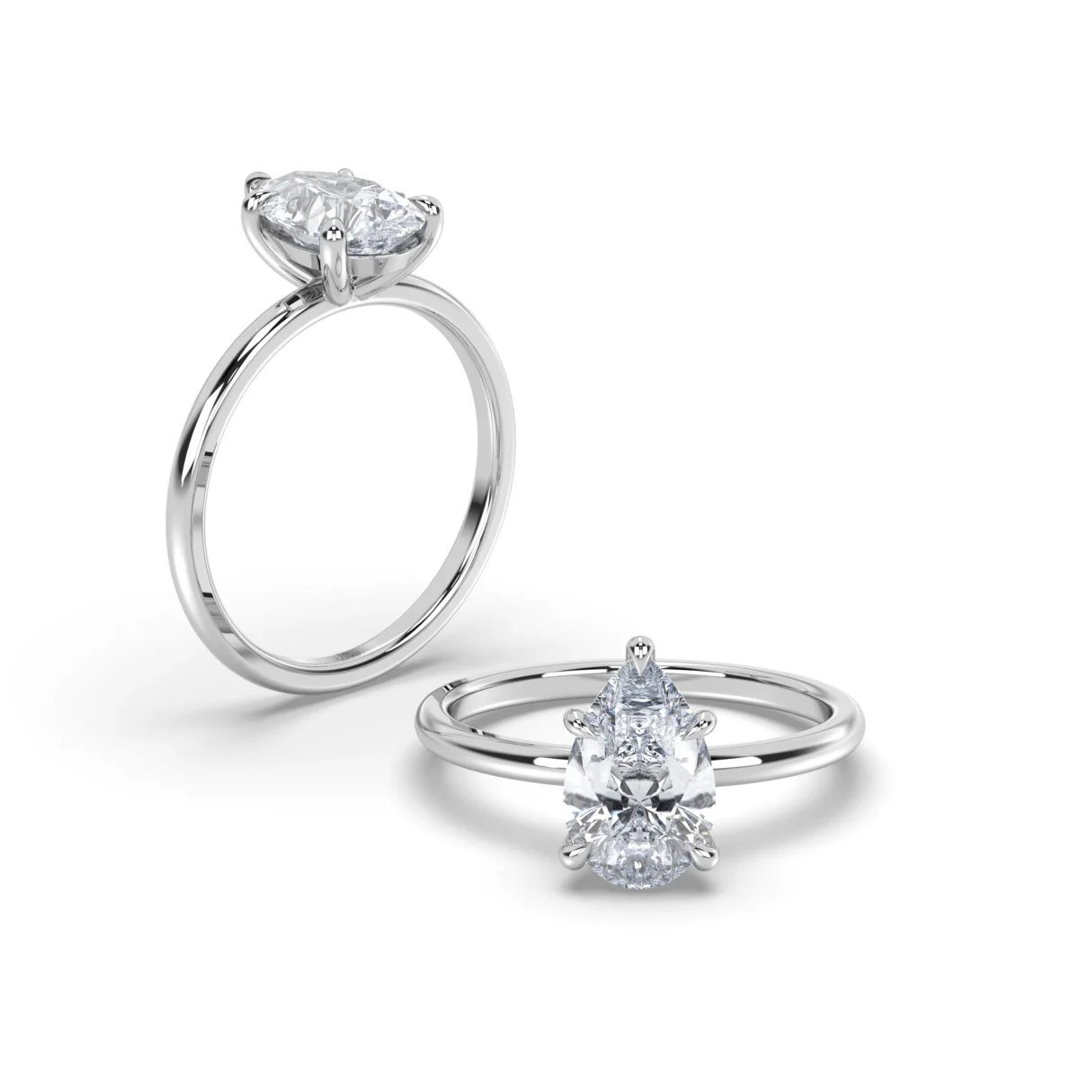 ring pear solutaire.483 result