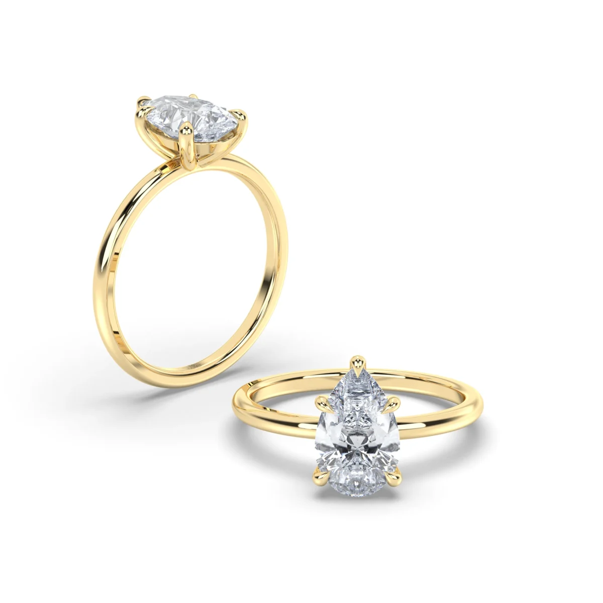 ring pear solutaire.485 result