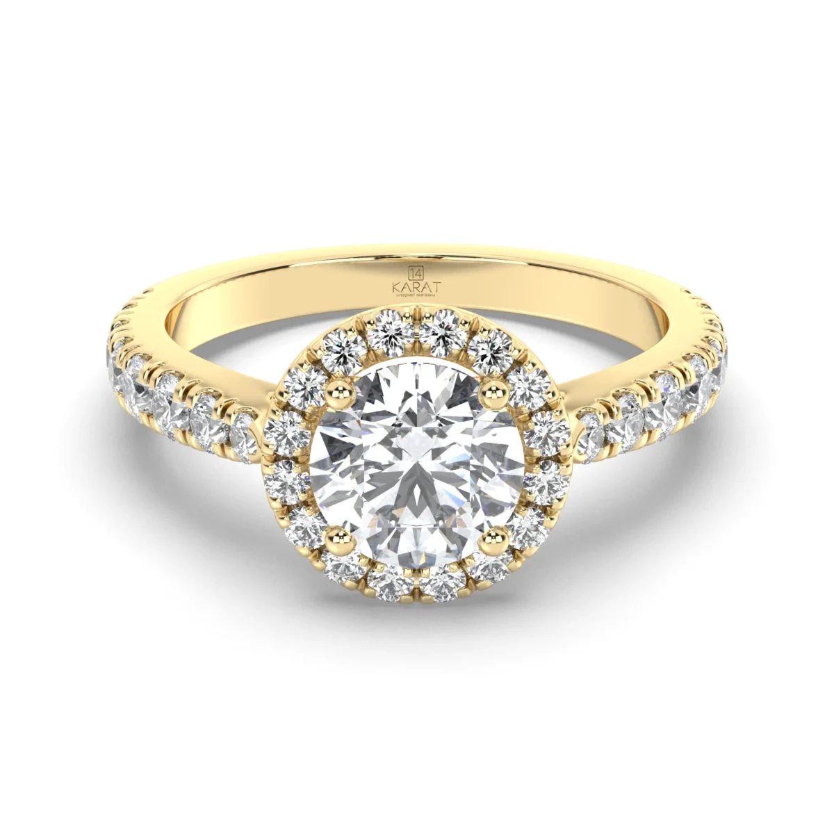 round halo side stone.19370 result 1