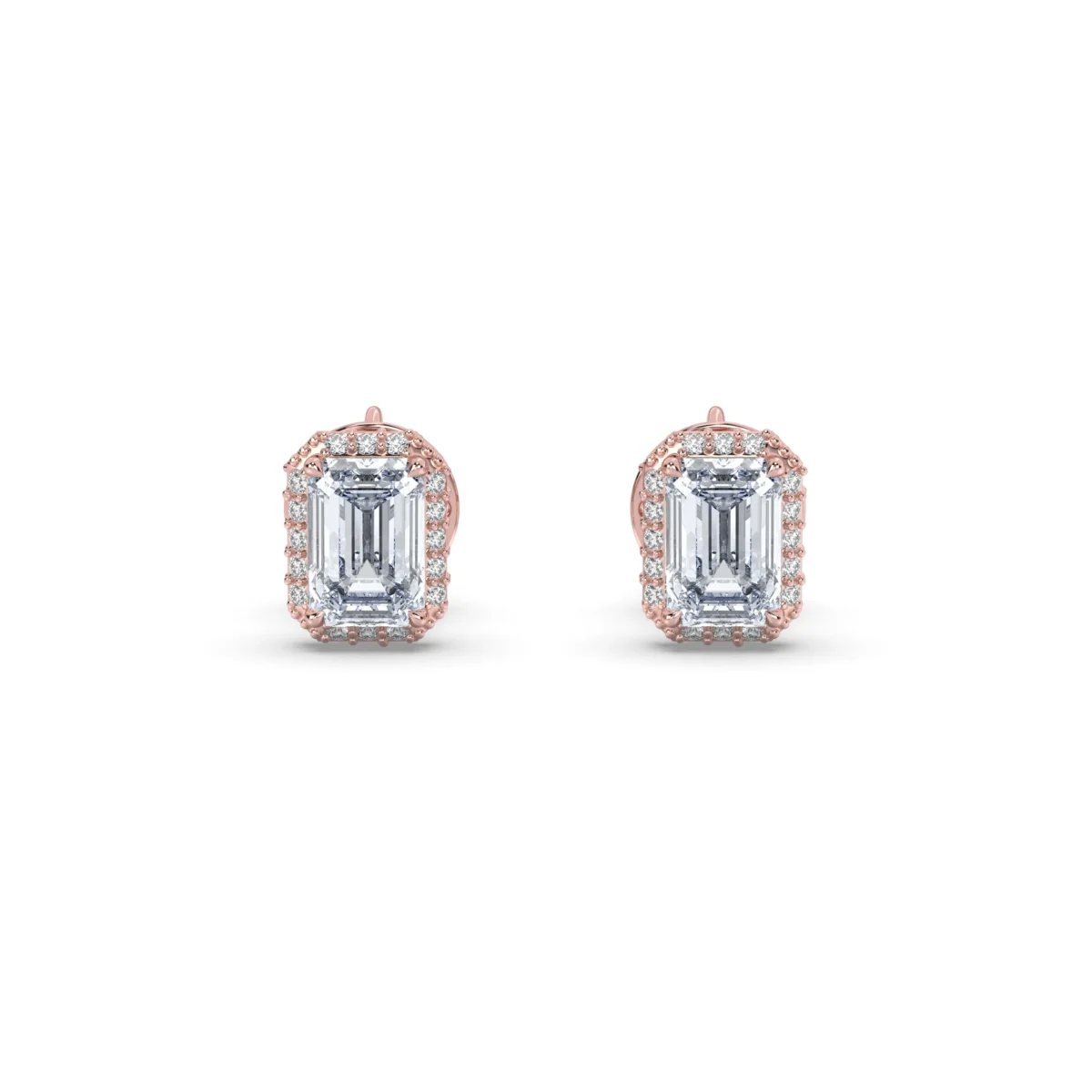 studs emerald d halo 1 ct.17740 result