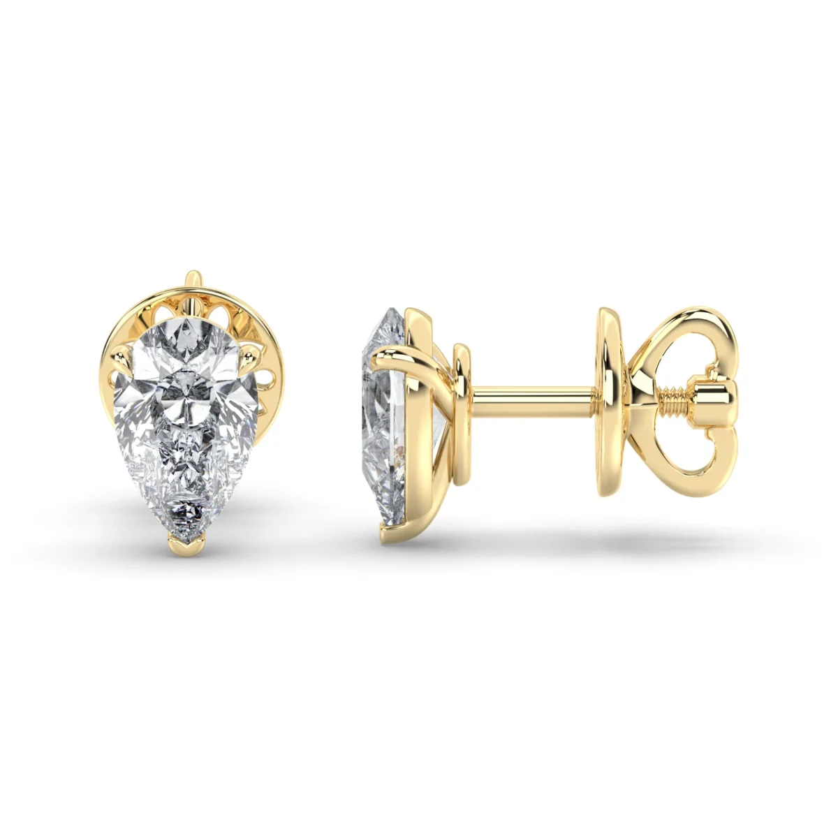 studs pear 3 prongs.155 result 1