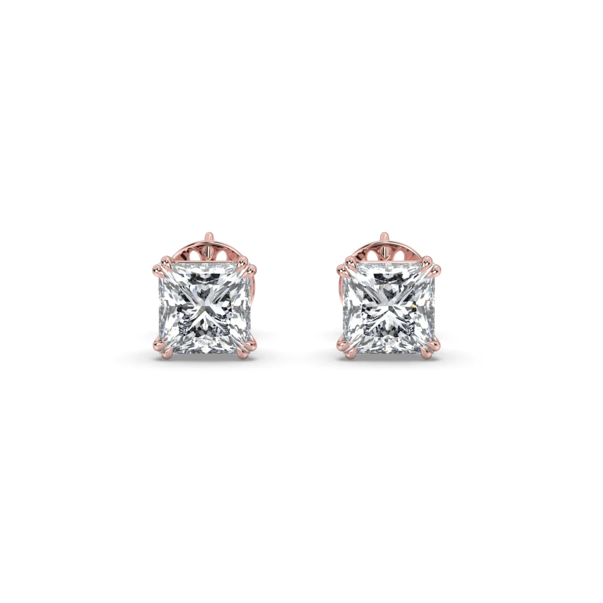 studs princess double prongs.166r result