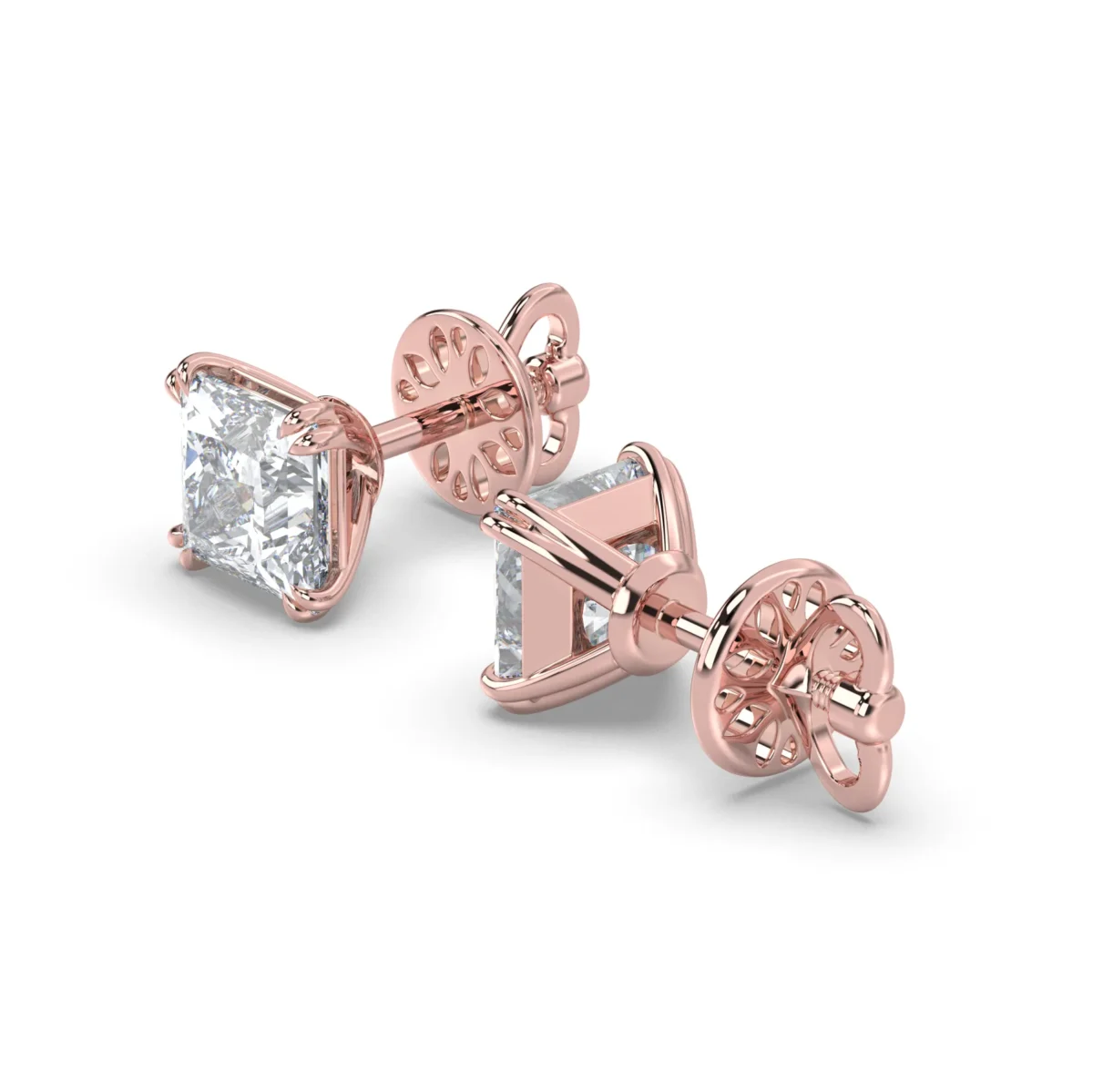 studs princess double prongs.174 result